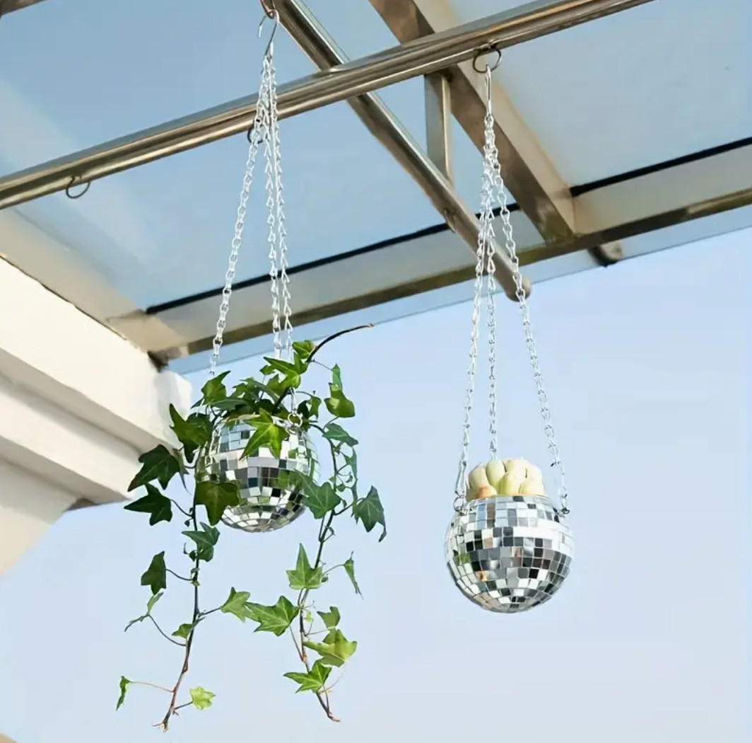 Vase suspendu Disco