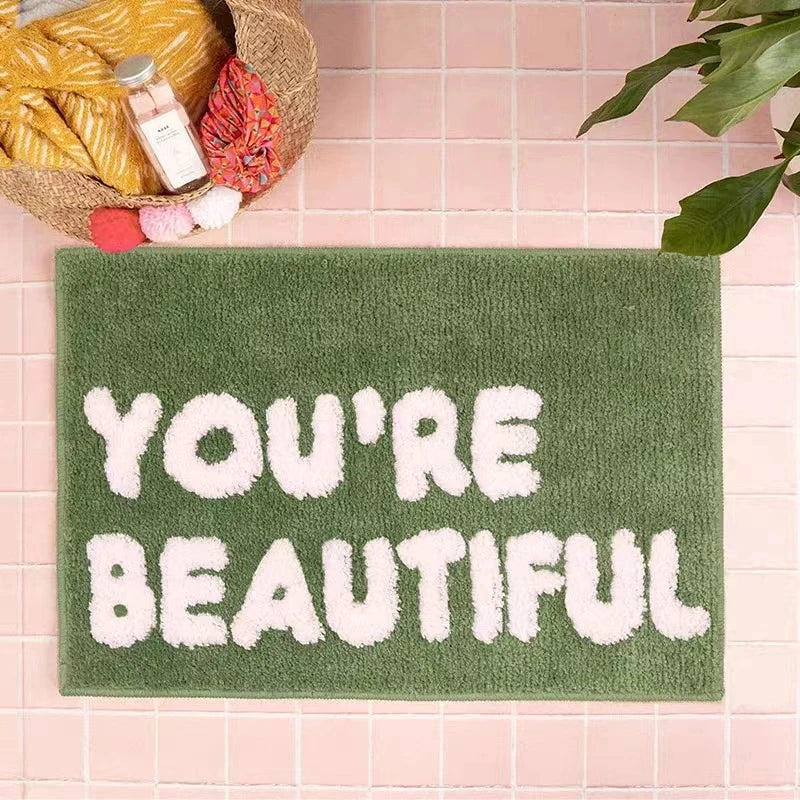 Tapis You're Beautiful
