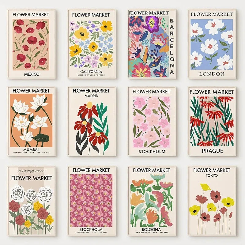 Affiches Flower Market