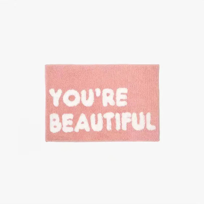 Tapis You're Beautiful
