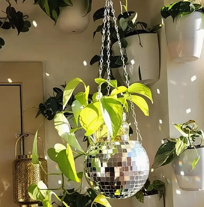 Vase suspendu Disco