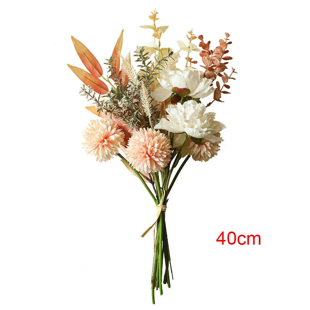 Bouquet de fleurs artificielles Blush