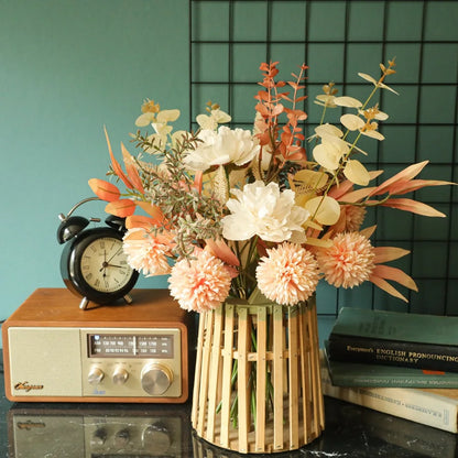 Bouquet de fleurs artificielles Blush