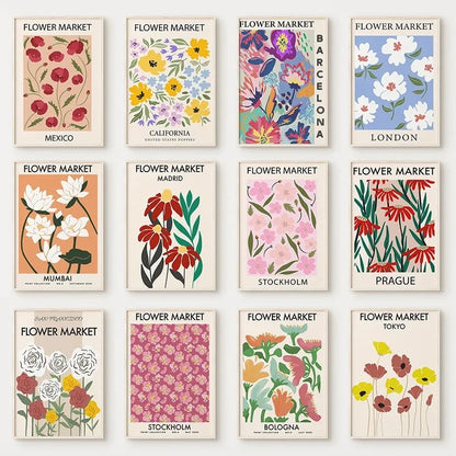 Affiches Flower Market