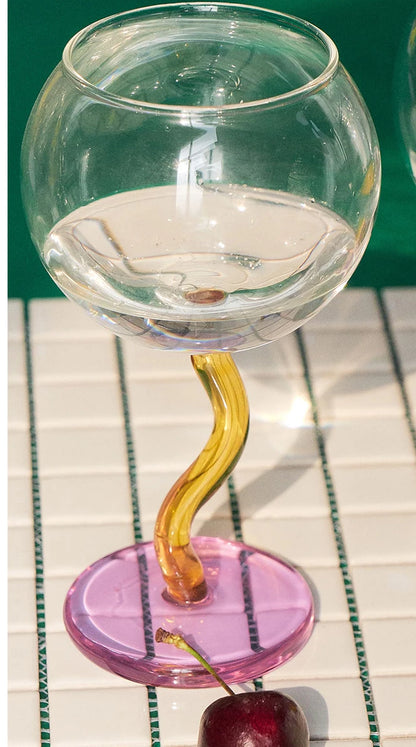 Verre à pieds Twist