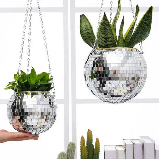 Vase suspendu Disco
